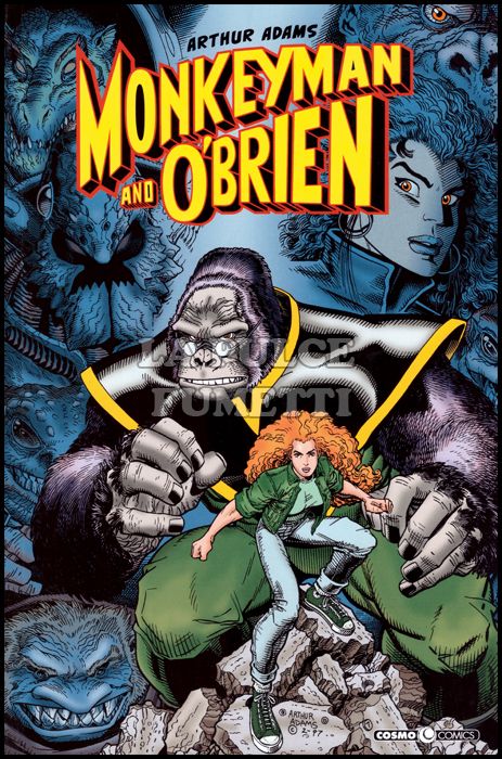 COSMO COMICS # 37 - MONKEYMAN & O'BRIEN